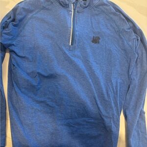 Blue Quarter-Zip Pullover